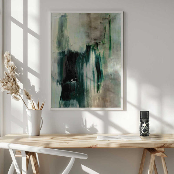 Tablou înramat „Verde 3” de Dan Hobday