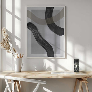 Tablou înramat „Lines and Shapes 2” de Mareike Böhmer