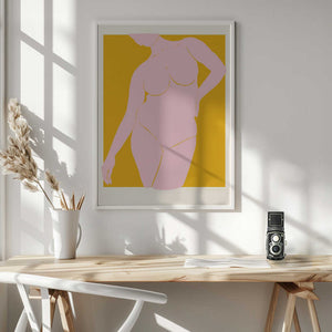 Tablou înramat „Pandc Figure1 Copy 2” de Jenny Liz Rome