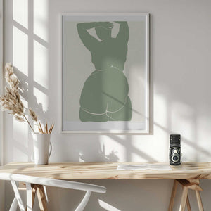 Tablou înramat „P&c Figure#4 Copy 2” de Jenny Liz Rome