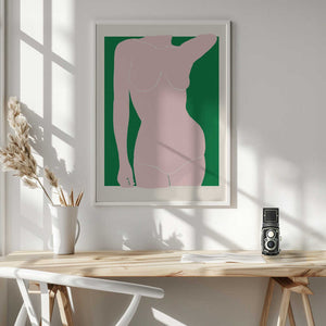 Tablou înramat „P&c Figure#3 Copy 2” de Jenny Liz Rome