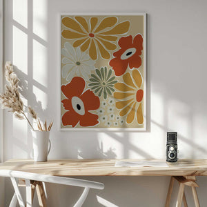 Tablou înramat „Vintage Vibes” de Miho Art Studio
