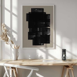 Tablou înramat „Shadowed Structure” de THE MIUUS STUDIO