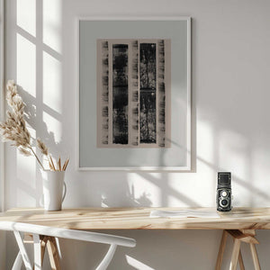 Tablou înramat „Monochrome Lines” de THE MIUUS STUDIO
