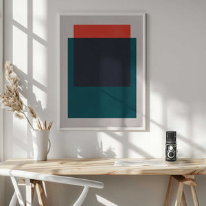 Tablou înramat „Colorful overlay 13” de Vitor Costa