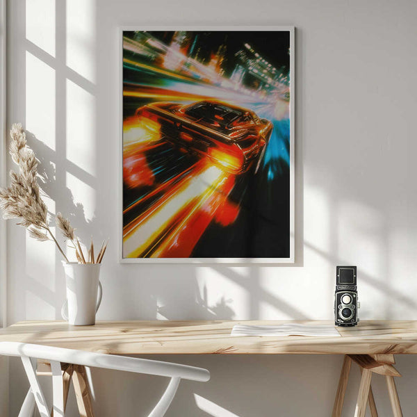 Tablou înramat „Street Racers” de Taudalpoi