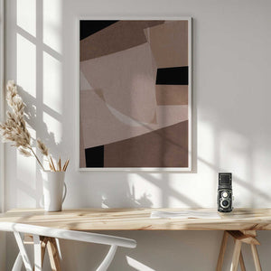 Tablou înramat „Collage Abstract” de Dan Hobday
