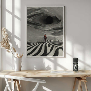 Tablou înramat „Op Art Journey” de Taudalpoi