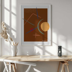 Tablou înramat „Geometric Harmony” de Treechild