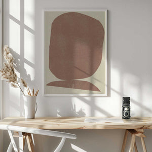 Tablou înramat „Earthy Stone” de THE MIUUS STUDIO