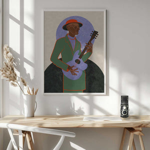 Tablou înramat „MUSICIAN GUY XII” de Gulcihan Ozguc