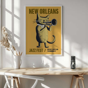 Tablou înramat „New Orleans Jazz Fest” de Andreas Magnusson