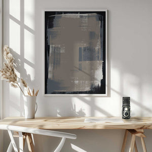 Tablou înramat „Abstract Brush Strokes 180X” de Mareike Böhmer