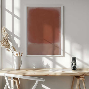 Tablou înramat „Rust Hues Harmony” de THE MIUUS STUDIO