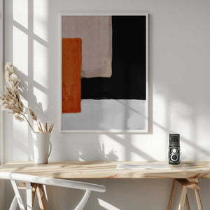 Tablou înramat „Abstract Minimal Pattern” de ThingDesign