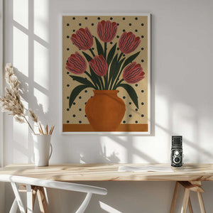 Tablou înramat „Potted Florals” de Marika Barsrsind
