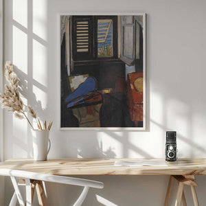 Tablou înramat „Intérieur Au Violon” de Henri Matisse