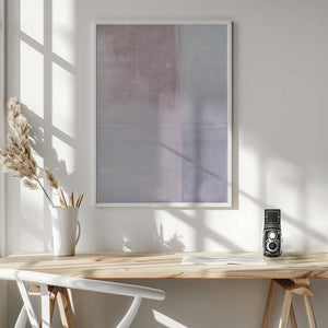 Tablou înramat „Pastel Painted Wall Mauve Pink” de Alexandra Weise