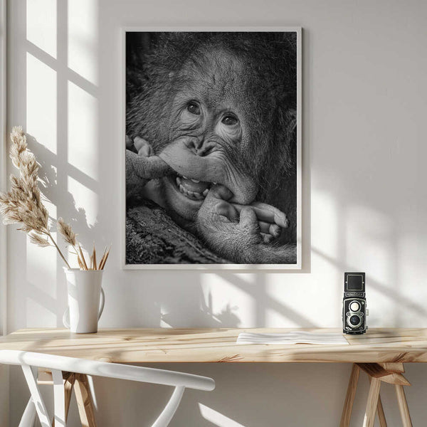 Tablou înramat „Big Smile.....please” de Angela Muliani Hartojo