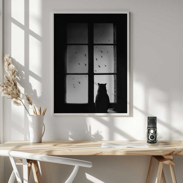 Tablou înramat „winter is coming” de Mario Pucic