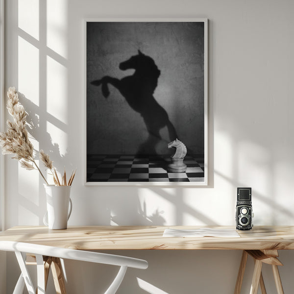 Tablou înramat „The soul of a mustang” de Victoria  Glinka