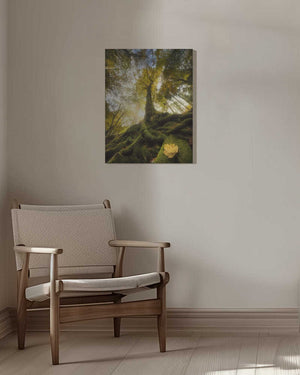 Tablou canvas „The goodbye of a leaf” de Alberto Ghizzi Panizza