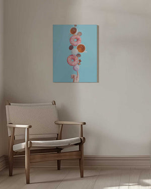 Tablou canvas „Weekend donuts” de Dina Belenko