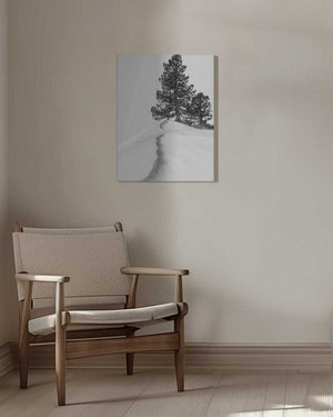 Tablou canvas „About the snow and forms” de Rodrigo Núñez Buj