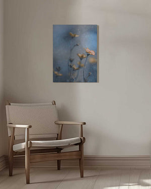 Tablou canvas „Blue Winter” de Delphine Devos