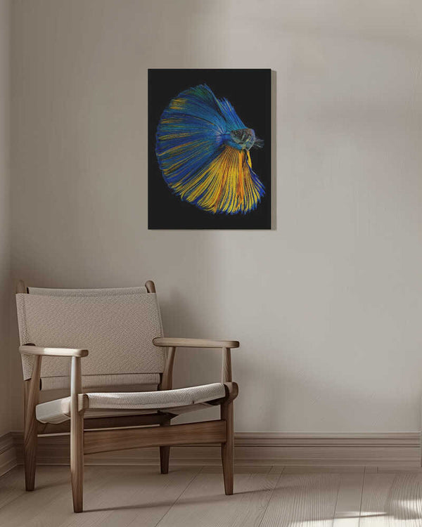 Tablou canvas „Yellow &amp; Blue” de Andi Halil