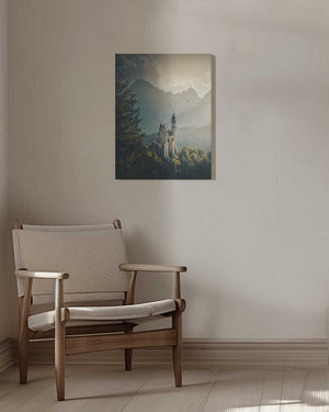 Tablou canvas „Neuschwanstein Castle” de Cuma Cevik