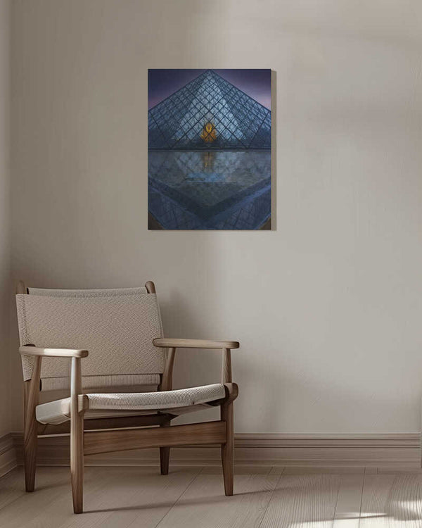 Tablou canvas „The piramid” de Jorge Lopez Noval