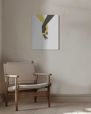 Tablou canvas „Holding Hands” de Pictufy Studio II