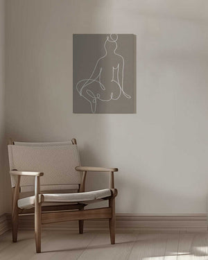 Tablou canvas „Sitting Down 02” de Pictufy Studio II