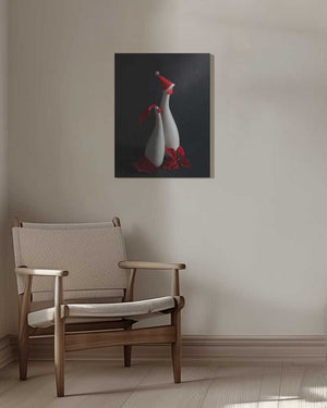 Tablou canvas „Looking Forward to a New Year” de Aidong Ning