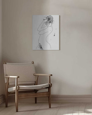 Tablou canvas „Flower Girl” de Pictufy Studio II