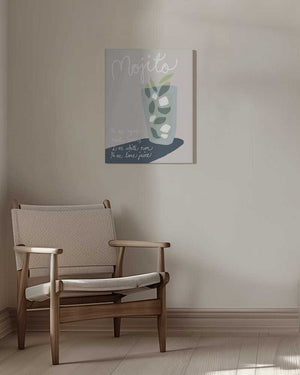Tablou canvas „Mojito” de Pictufy Studio II