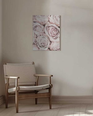 Tablou canvas „Pink Roses No 01” de Pictufy Studio III