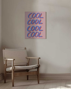 Tablou canvas „Cool Quote 02” de Pictufy Studio