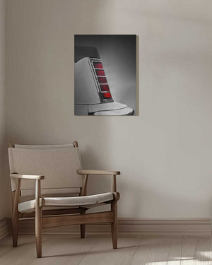 Tablou canvas „US classic car continental abstract 1977” de Beate Gube