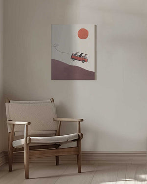 Tablou canvas „Adventure gang” de Maarten Léon