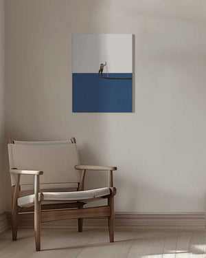 Tablou canvas „Fishing for compliments” de Maarten Léon