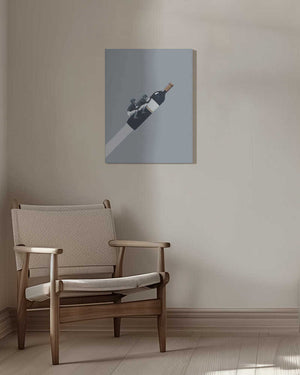 Tablou canvas „We ride until dawn” de Maarten Léon