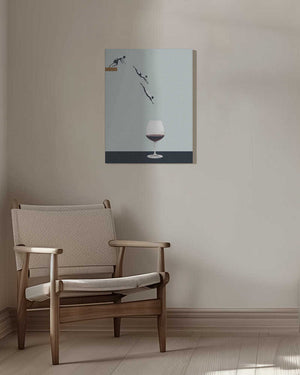 Tablou canvas „Your best friends forget you get old” de Maarten Léon