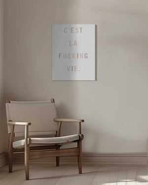 Tablou canvas „Life's Raw Essence” de uplusmestudio