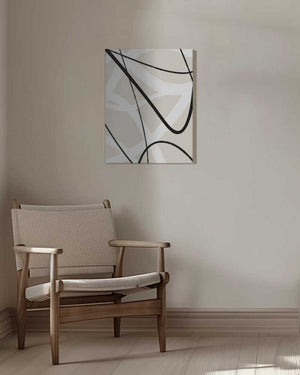 Tablou canvas „Fluid Line Dance” de uplusmestudio