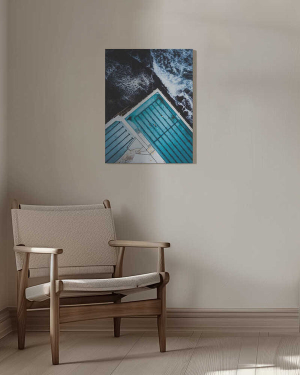 Tablou canvas „Most famous ocean pool in Australia” de Asad Sarfraz