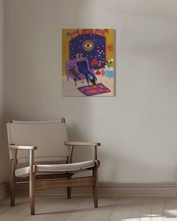 Tablou canvas „Day off from office” de Jota de jai