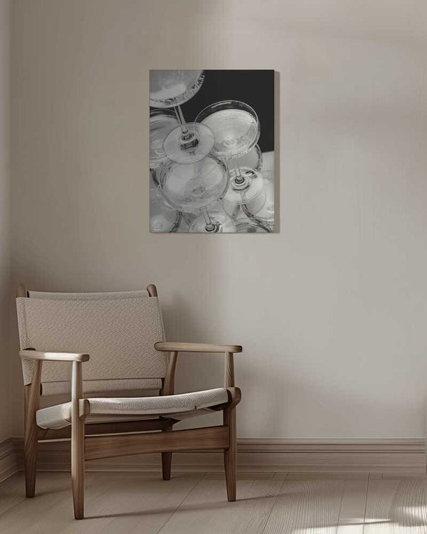Tablou canvas „Champagne tower_5” de Pictufy Studio III