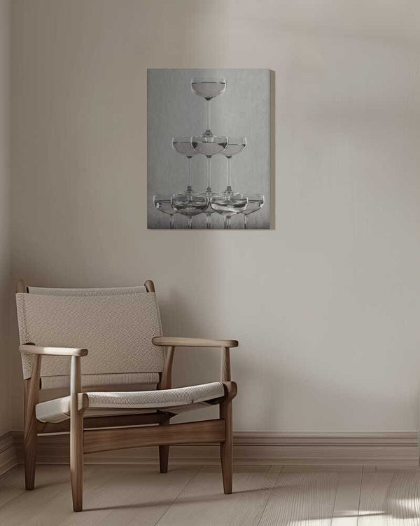Tablou canvas „Champagne tower_9” de Pictufy Studio III